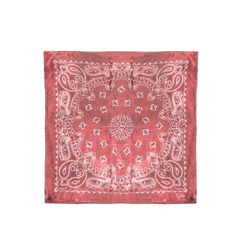 Golden Goose Deluxe Brand 黄金鹅 女士 围巾 佩斯利印花真丝