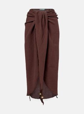 Melissa Odabash 女士 罩衫 Winnie 棉质海滩罩衫