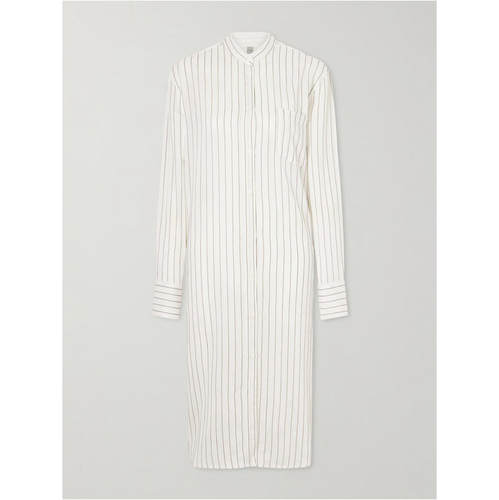 Totême 女士 SS26 中长连衣裙 TUNICA 连衣裙(VISCOSA E SETA)