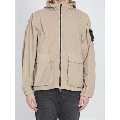 Stone Island 石头岛 男士 SS26 夹克 Stone Island 磨砂尼龙连帽