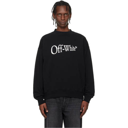 Off-White 男士 卫衣 黑色 Run Arrow Skate Crewneck 套头衫