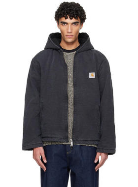 Carhartt WIP 男士 夹克 黑色 Mitch 夹克