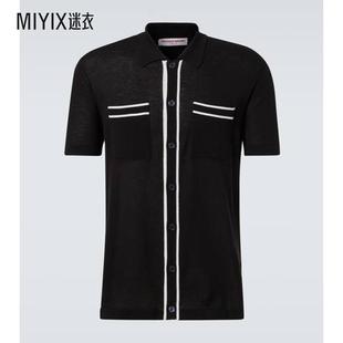 迷衣时尚 Orlebar 棉质真丝Polo衫 Brown 男款