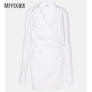 迷衣时尚 The 棉质迷你连衣裙 Attico 女款