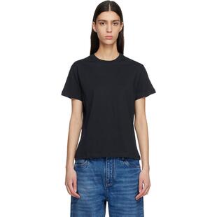 Studio Nicholson 女士 T恤 海军蓝 Marine