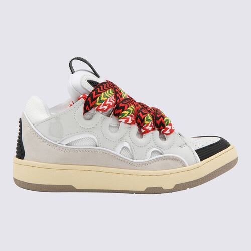 Lanvin 浪凡 女士 FW26 运动鞋 CURB 白色皮质