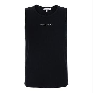 SS26 男士 Kitsuné 罗纹 Paris Logo 背心 Maison