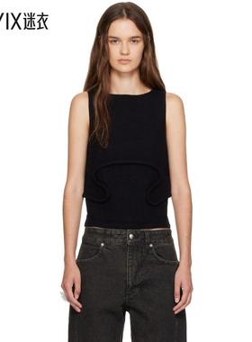 Eckhaus Latta 女款黑色 Pallas 背心 迷衣时尚