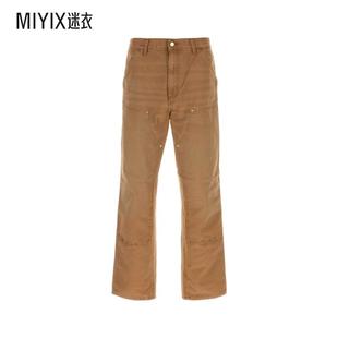 【秋冬新品】Carhartt WIP卡哈特 男款驼色棉质双及膝裤子 迷衣时