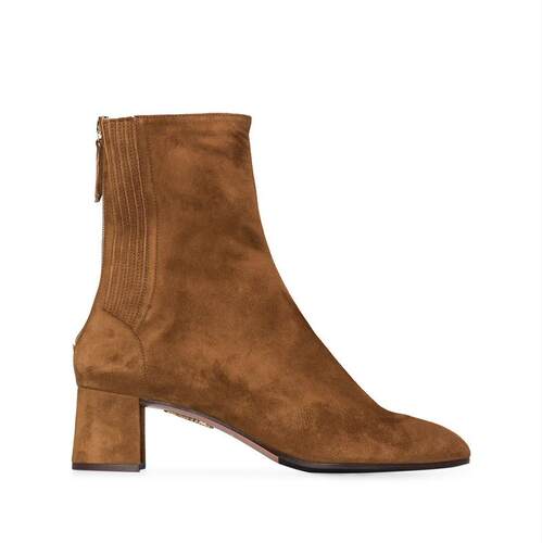 Aquazzura 女士 FW26 短靴 黄褐色靴子