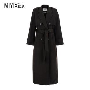 女款 Revers 棕色雙排扣寬 OAK Ann IVY 秋冬新品 Colette