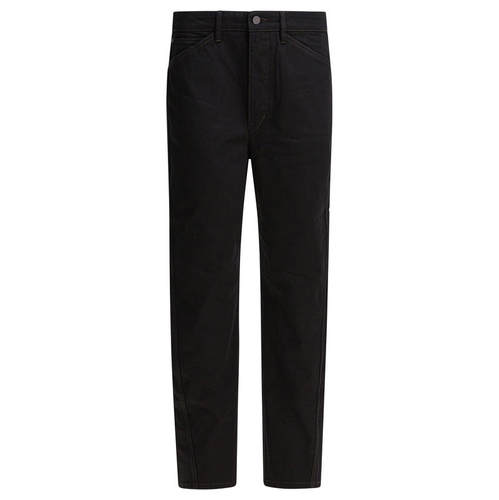 Lemaire 勒梅尔 女士 FW25 牛仔长裤 黑色棉质牛仔裤