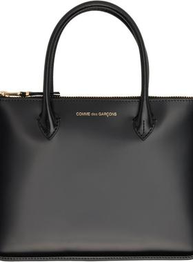 Comme des Garçons川久保玲 女士 零钱包 黑色大号手提包