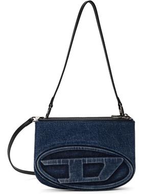 Diesel 女士 单肩包 蓝色 1DR Twin 单肩包