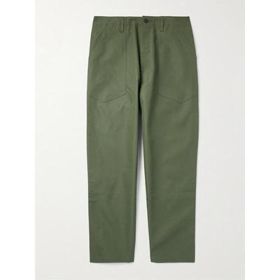 MONITALY 男士 FW25 长裤 Fatigue 阔腿棉混纺防破裂裤子