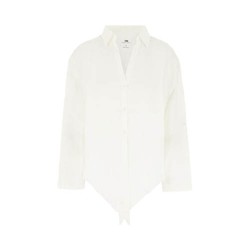 Lois Jeans 女士 SS26 衬衫 白色亚麻