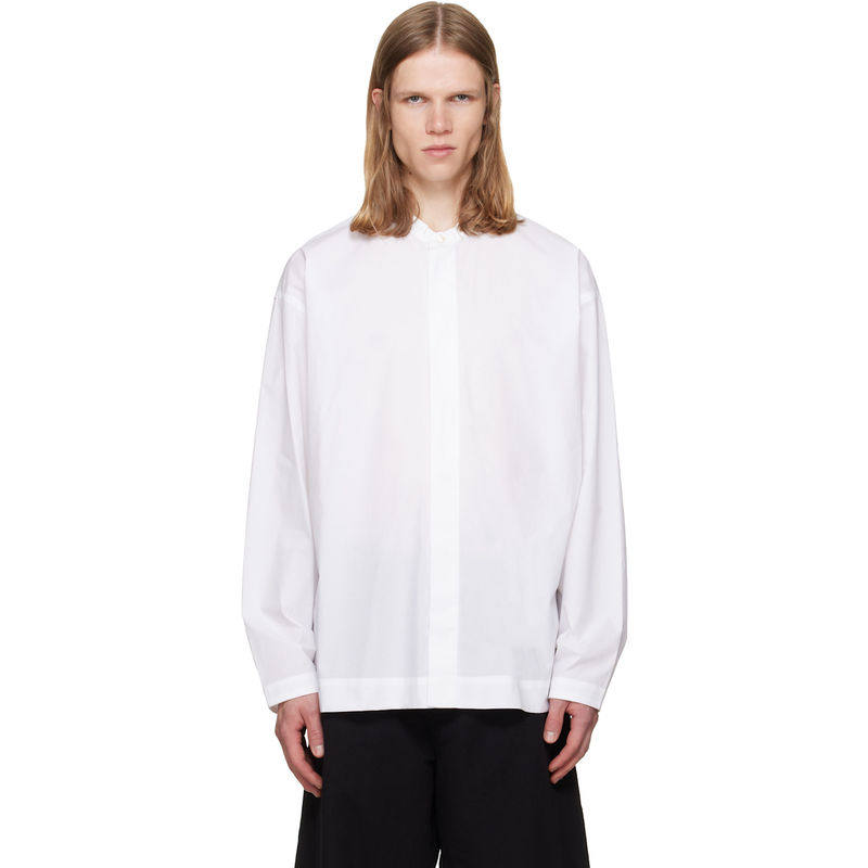 Studio Nicholson 男士 FW26 衬衫 白色 Karst图片