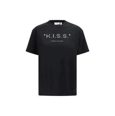 Off-White 女士 SS26 T恤 Kiss Quote