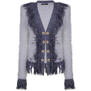 巴尔曼 长袖 女士 夹克 休闲 SS25 Balmain