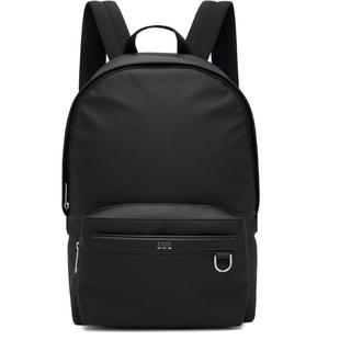 Boss 博斯 男士 双肩包 黑色 Smooth Structured