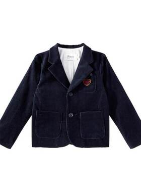 Bonpoint 男童 西装外套 Tomas 棉质灯芯绒童装