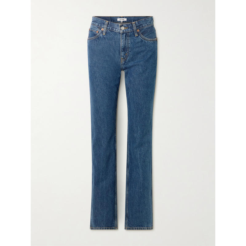 RE/DONE 女士 26春新品 牛仔长裤 90s 高腰直筒牛仔裤