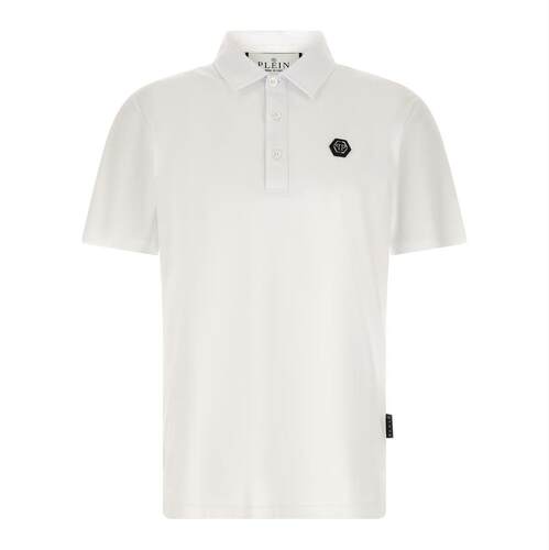 Philipp Plein 菲利普普兰 男士 POLO衫 经典 Logo 贴片 Polo 衫
