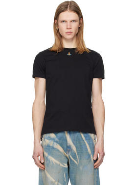 Vivienne Westwood 西太后 男士 T恤 黑色 Orb Peru