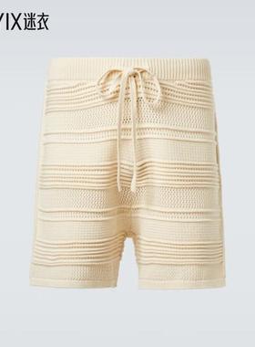 COMMAS 男款钩花棉混纺短裤 迷衣时尚