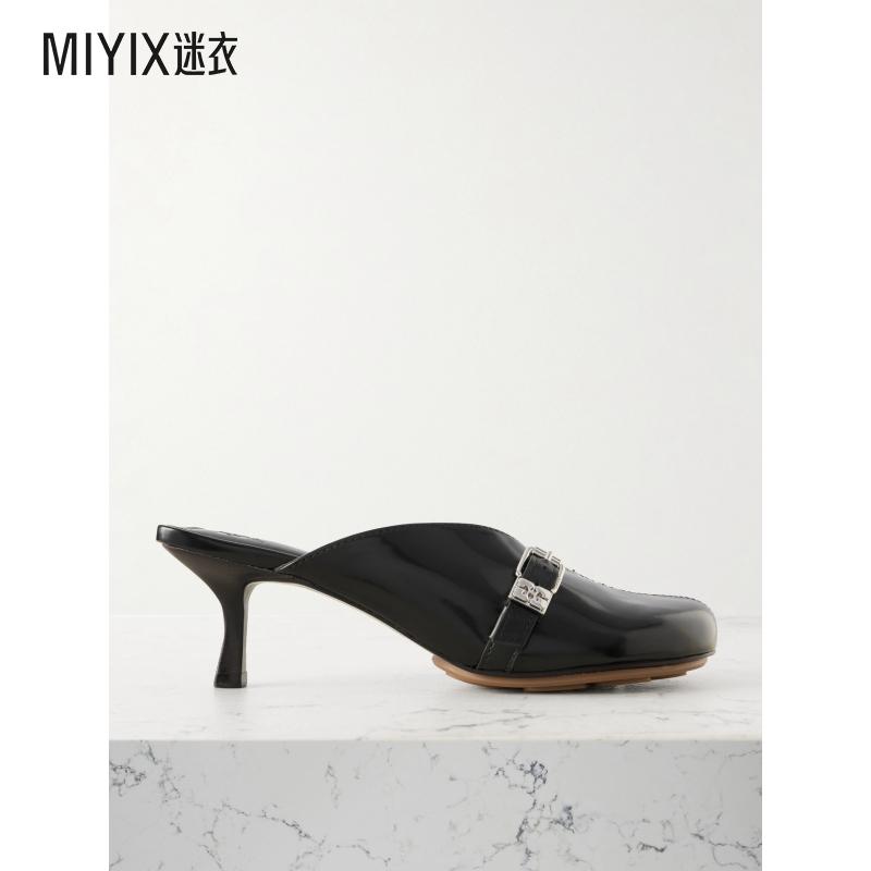 【秋冬新品】Ganni 女款Sue Oleatex® 搭扣凉拖 迷衣时尚