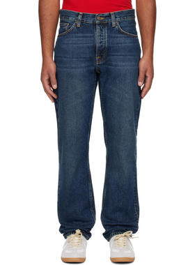 Nudie Jeans 男士 牛仔长裤 海军蓝 Rad Rufus 牛仔裤