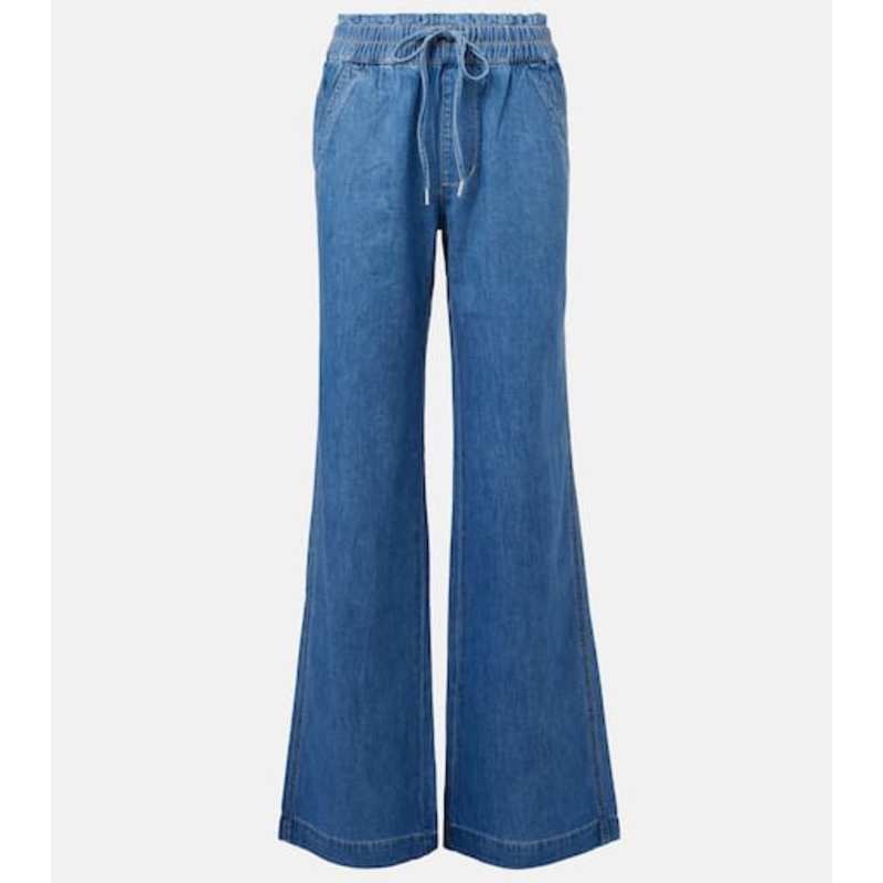 Veronica Beard 女士 牛仔长裤 Dunford 阔腿牛仔裤