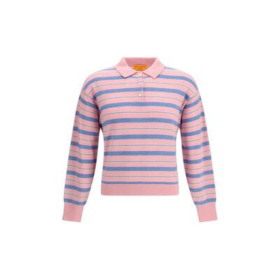 Guest In Residence 女士 SS26 POLO衫 访客学院条纹