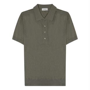Paolo Pecora 保罗·皮科拉 男士 POLO衫 (SETA MISTO COTONE)
