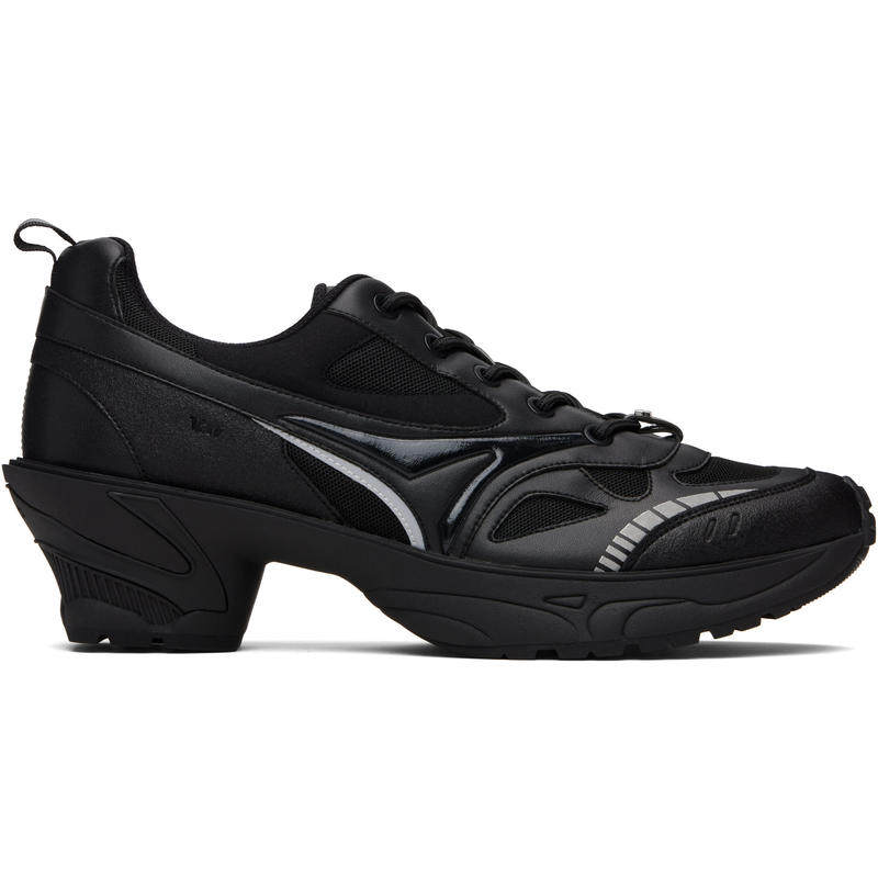 untitlab® 男士 运动鞋 黑色 Lace Ups Flex Heel 运动鞋