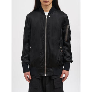 男士 SS26 外套 Rick 款 瑞克·欧文斯 经典 航空黑色短夹克 Owens