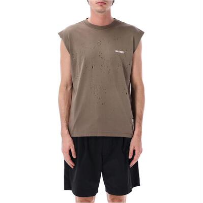 Satisfy 男士 SS26 T恤 MothTech running 抓破起绒飞袖