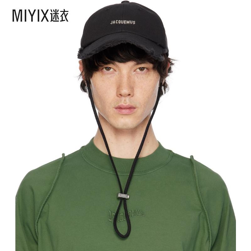 Jacquemus 男士 黑色 Le Chouchou 系列 La casquette Artichaut