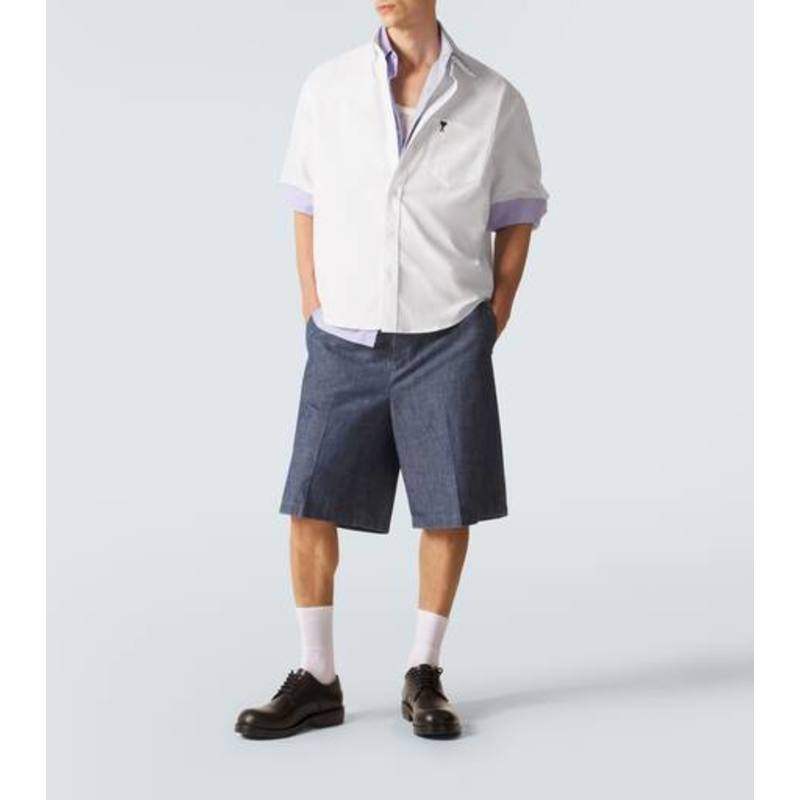 Ami Paris 男士 衬衫 棉府绸衬衫,男装,衬衫,淘宝优惠券,粉丝福利购,淘宝优惠卷