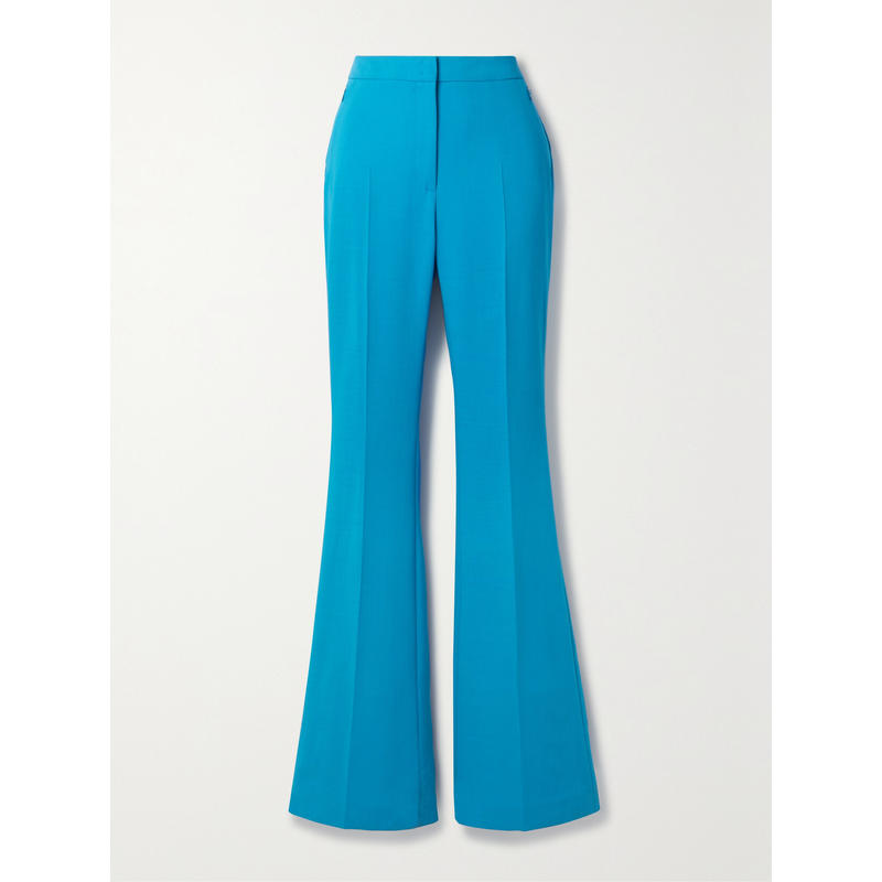 Akris 女士 长裤 Farid 羊毛混纺喇叭长裤