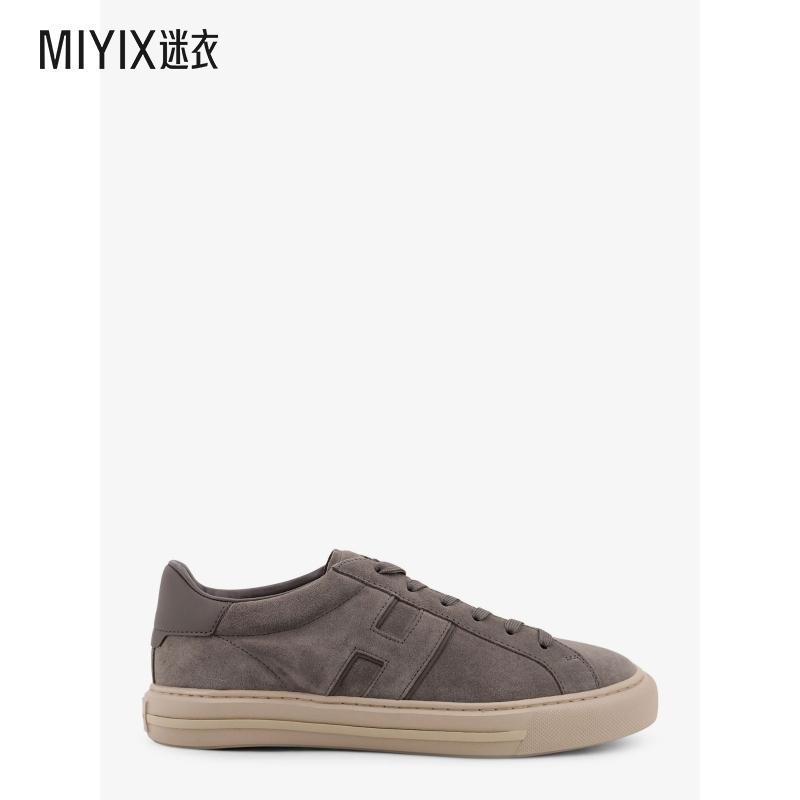 【秋季新品】Hogan H691 側邊 H 字拼貼運動鞋男款 迷衣时尚