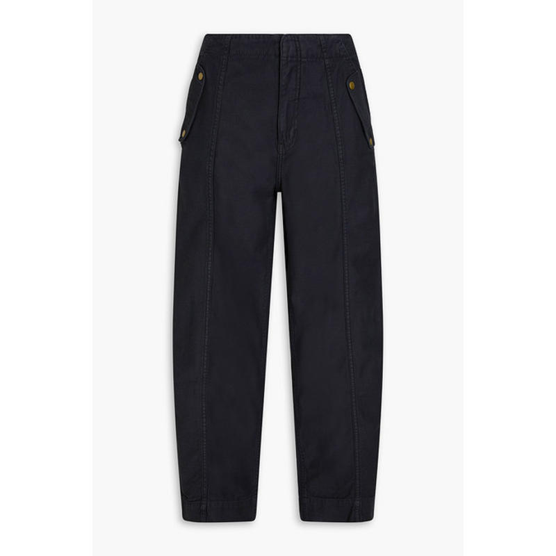 FRAME 女士 长裤 棉质帆布阔腿裤