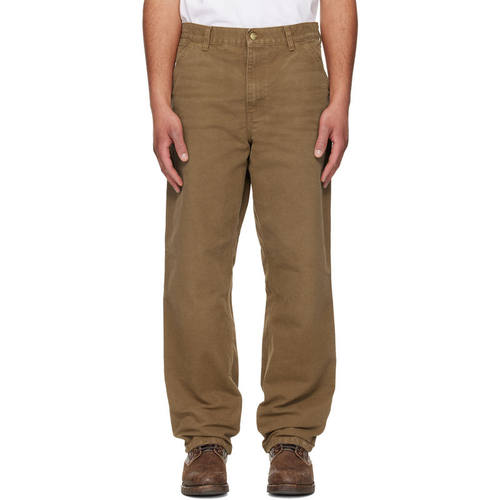 Carhartt WIP 卡哈特 男士 长裤 黄褐色 Single Knee