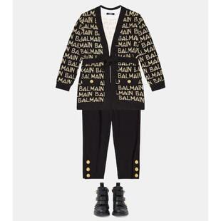 巴尔曼 精饰褶裥童装 中性 长裤 儿童 Balmain