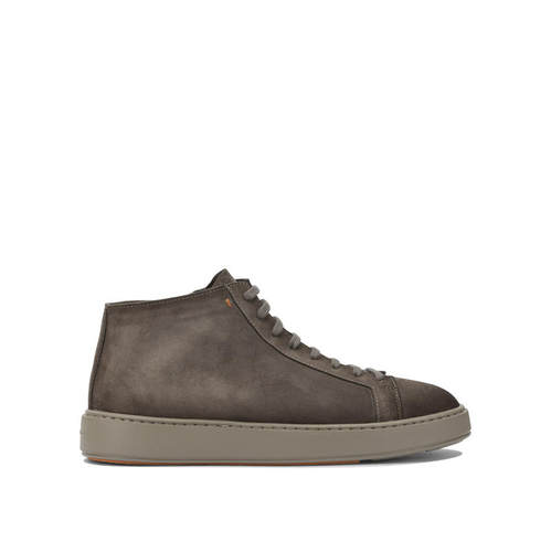 Santoni 男士 FW25 短靴 浅褐色绒面革
