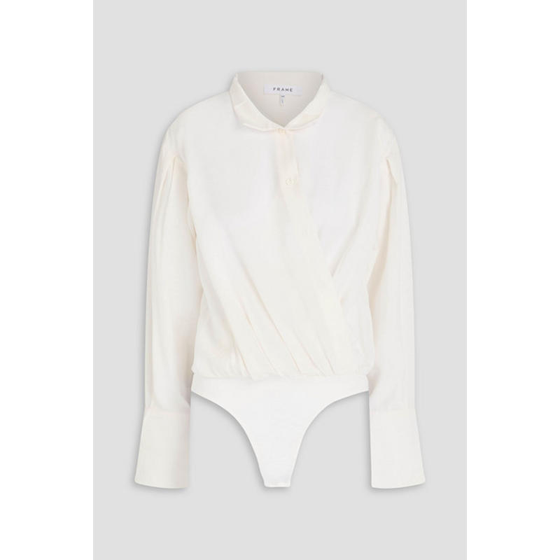 FRAME 女士 连体衣 裹式罗缎连体衣