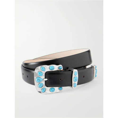 Déhanche 女士 FW26 腰带 Juna turquoise-embellished 皮带