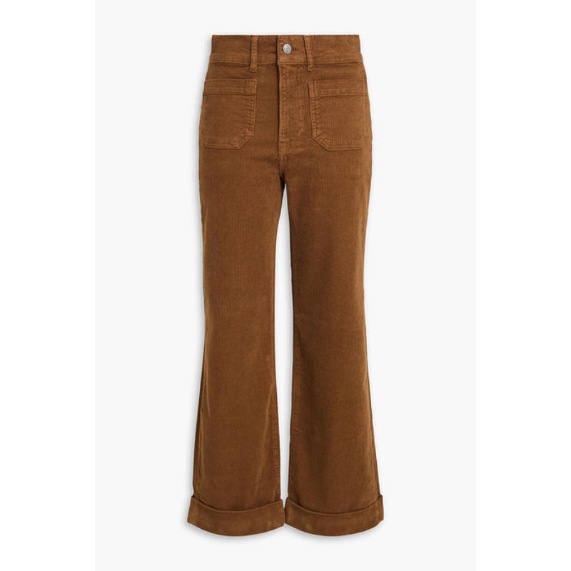 FRAME 女士 长裤 弹力棉质灯芯绒阔腿裤