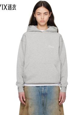Dime MTL 女款灰色 Classic Small Logo 连帽衫 迷衣时尚
