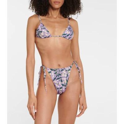 AGUA by Agua Bendita 女士 比基尼 Sabina 花朵比基尼上装